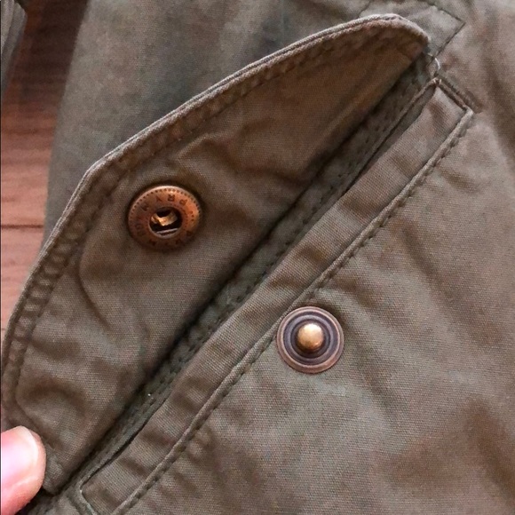 Baby Gap Toddler Girl Green Hooded Jacket - Picture 6 of 9